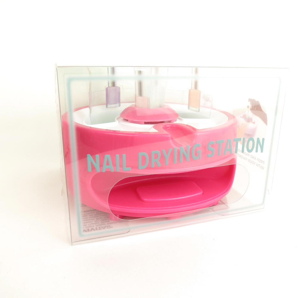 Target Bullseye's Playground Pink Nail Drying Station New in Box